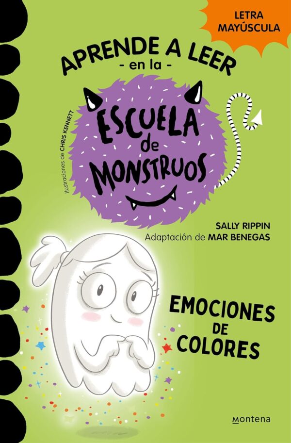 APRENDE A LEER  ESCUELA MONSTRUOS 8  EMOCIONES DE COLORES