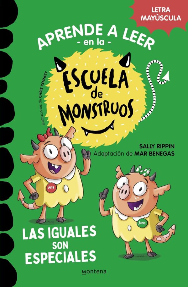 APRENDE A LEER  ESCUELA MONSTRUOS 3  LAS IGUALES SON  ESPECIAL
